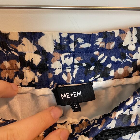 ME+EM Floral Chiffon Tiered Midi Skirt \\ 14 - Picture 5 of 9